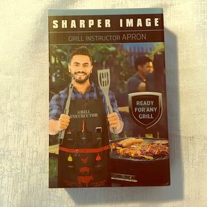 Sharper Image grill instructor Apron NWT